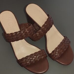 J Crew Women's Brown Braided Sandals